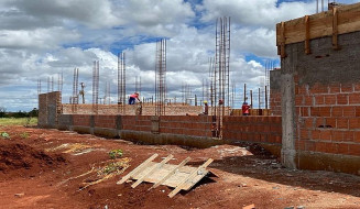 Nova sede do DOF já está com 30% das obras executadas