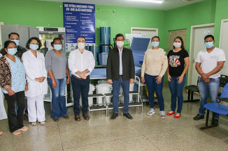 Em Maracaju, unidade de Saúde de Vista Alegre recebe refrigerador para vacinas e medicamentos