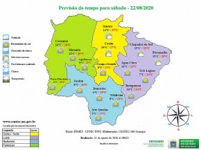 Frio de até 2°C e geada em Mato Grosso do Sul, exigem cuidados