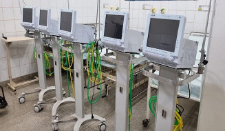 Estado encaminha equipamentos para cinco leitos de UTI em Dourados