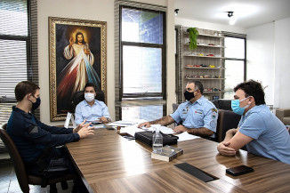 Prefeitura e Polícia Militar firmam parceria para conclusão de obra do Posto Policial em Vista Alegre