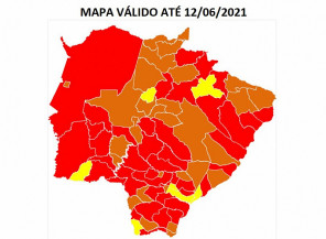 Mapa do programa Prosseguir que vale até sábado (12) — Foto: Reprodução/SES