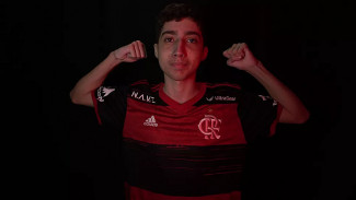 Jean Mago é a novidade no line-up rubro-negro de CBLOL Academy — Foto: Divulgação/Flamengo esports