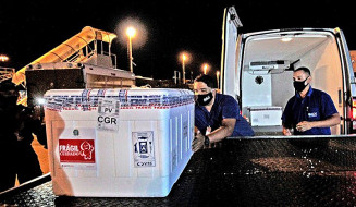 Com aprovação consensual de prefeituras, SES distribui 105.090 doses da vacina nesta sexta-feira