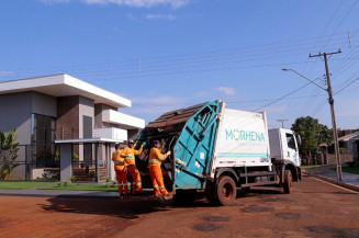 Coleta de lixo é ampliada e o novo cronograma já está em execução em Rio Brilhante
