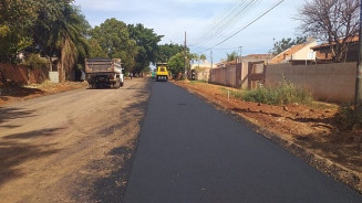 Obras de pavimentação asfáltica começam no bairro Nova Campo Grande