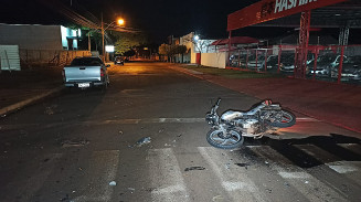 Motociclista morre em colisão na Marcelino Pires