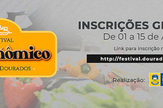 6º Festival Gastronômico Sabores de Dourados abre inscrições em agosto