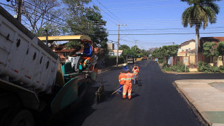 Prefeitura inicia nova etapa de recapeamento para recuperar 20km de importantes ruas