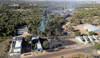 Incêndio no Parque dos Poderes pode ter sido criminoso