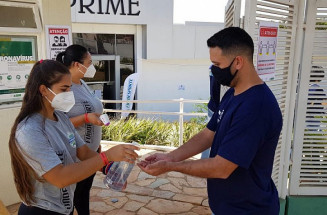 Delegações desembarcam na capital para os Jogos Escolares da Juventude de MS