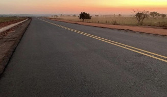 Pavimentação da rodovia MS-386 começa a mudar o cenário entre Japorã e Iguatemi