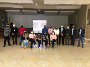 Reunião entre os atores do Ecossistema de Inovação de Dourados. Crédito: Arquivos do Ecossistema de Inovação de Dourados