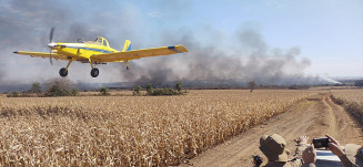 Combate aos incêndios no Pantanal mobiliza 510 homens e seis aeronaves