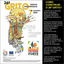 FETEMS participa da organização do Dia D do 26º Grito dos Excluídos, que será realizado dia 07 de setembro