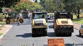 Prefeitura inicia recapeamento no Pedrossian e na rua 7 de Setembro na Capital