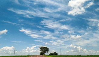 Chuva dá uma trégua e semana começa com sol entre nuvens em MS