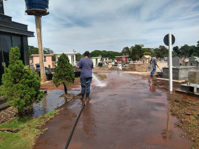 Dourados prepara cemitérios para o Dia de Finados