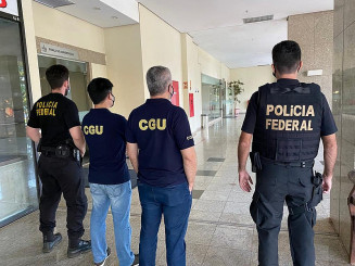 Operação da PF e da CGU apura fraudes entre Inep e contratos com gráficas — Foto: Reprodução