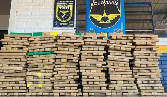 PM apreende 15 toneladas de drogas, 63% a mais do que em 2021