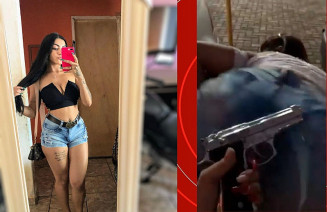 Mulher é presa após gravar vídeo mostrando arma enquanto amiga dançava