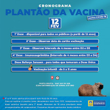 Plantão da Vacina será na Seleta neste sábado