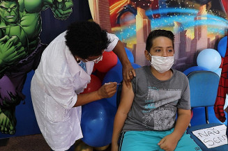 Dourados vacina 7,5 mil crianças e ultrapassa a média do Estado e da Capital