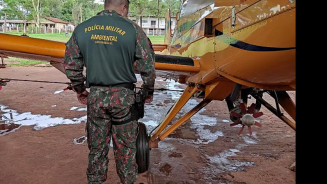 Proprietário rural é autuado em R$ 130 mil por pulverizar agrotóxico em área vizinha