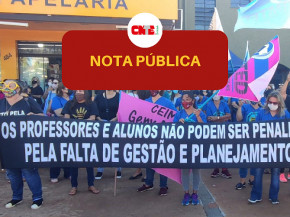 Educadores de todo o Brasil se solidarizam com a greve dos profissionais de educação de Dourados/MS