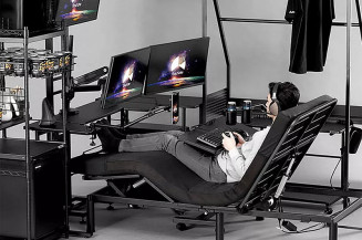 'Cama gamer' japonesa permite tirar cochilos entre as partidas