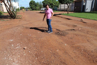 Deputado Marçal pede apoio do Governo na recuperação de ruas em Dourados