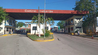 Fronteira entre Brasil e Bolívia, em Mato Grosso do Sul — Foto: Reprodução/ Jaderson Moreira