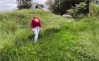 Lia Nogueira cobra limpeza e revitalização da Praça do Cinquentenário
