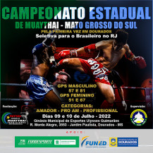 Dourados recebe o Campeonato Estadual de Muay Thai no final de semana