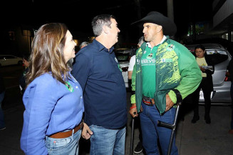 Eduardo Riedel garante que vai manter e ampliar o Bolsa Atleta