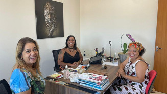 FETEMS: Deumeires Morais recebe Grupo Tez para falar sobre as atividades do Dia da Consciência Negra