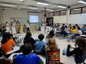 IFMS "quebra" preconceito e recebe Pai de Santo no mês da Consciência Negra