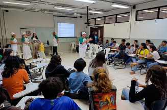IFMS "quebra" preconceito e recebe Pai de Santo no mês da Consciência Negra