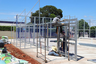 Prefeitura de Nova Andradina inaugura mais um Mini Arena Esportiva no município