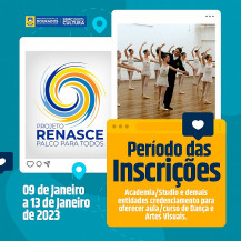 Dourados abre inscrições para o Projeto Renasce “Palco para Todos