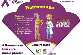 Campanha Janeiro Roxo conscientiza sobre a hanseníase em Dourados