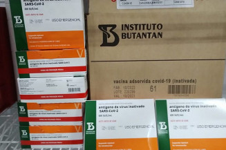 Covid-19: MS recebe 6,5 mil doses de Coronavac para crianças de 3 a 11 anos de idade