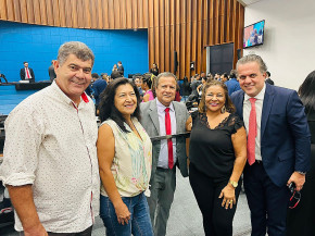 FETEMS: Presidente Jaime Teixeira participa da 1ª sessão da Assembleia Legislativa