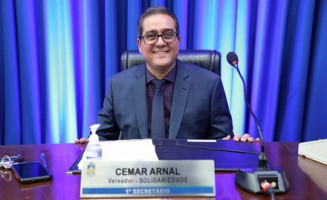 Cemar Arnal assume 1ª secretaria da Câmara de Dourados e prega harmonia e responsabilidade