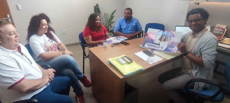 SIMTED Dourados e FETEMS dialogam sobre campanha de filiação