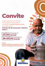 Segunda edição da Feira de Artesanato ‘Mestre Cilso’ começa hoje na Câmara de Dourados