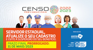Servidores públicos tem até dia 31 para responder ‘Censo Cadastral’ da Ageprev