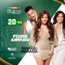 Maiara & Maraísa e Pedro Sampaio encerram as apresentações da Expoagro neste sábado