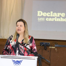 A Secretária de Assistência Social de Dourados, Daniela Hall