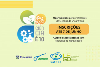 UFGD inscreve professores de Ciências para especialização on-line e gratuita